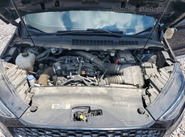 2FMPK4AP2MBA12887 2021 FORD EDGE Black Вид підкапотного простору
