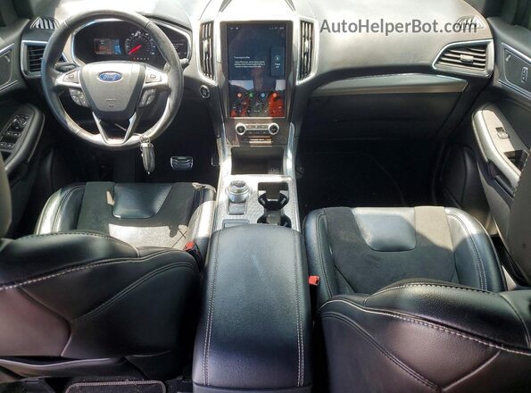 2FMPK4AP2MBA12887 2021 FORD EDGE Black Вид панелі приладів
