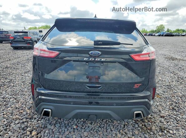2FMPK4AP2MBA12887 2021 FORD EDGE Black Вид ззаду