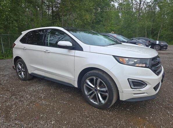 2FMPK4AP3GBB28491 2016 FORD EDGE White Przód prawy