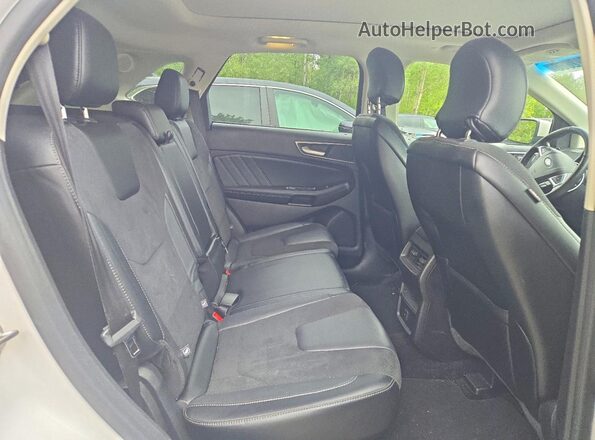 2FMPK4AP3GBB28491 2016 FORD EDGE White Widok tylnych siedzeń