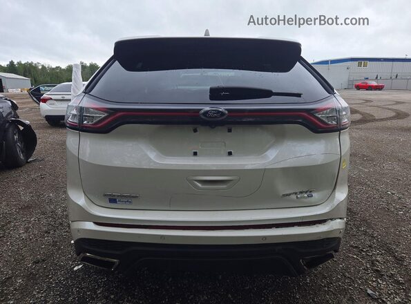 2FMPK4AP3GBB28491 2016 FORD EDGE White Widok z tyłu