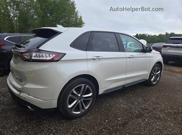 2FMPK4AP3GBB28491 2016 FORD EDGE White Tył prawy
