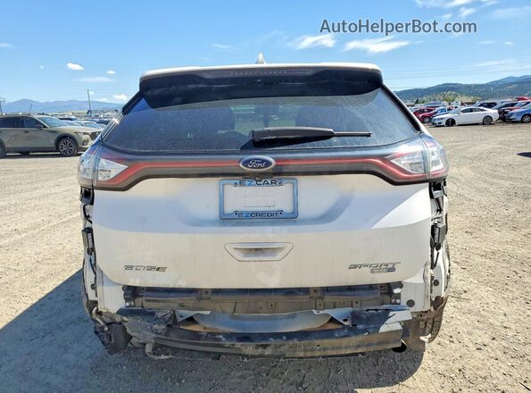 2FMPK4AP3GBC59758 2016 FORD EDGE Белый Вид сзади