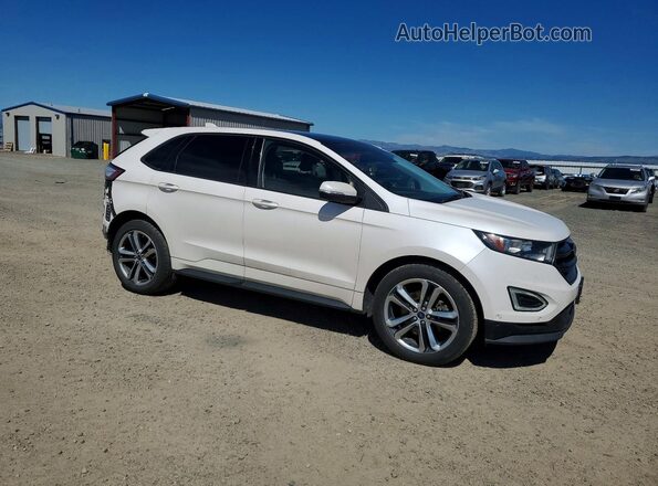 2FMPK4AP3GBC59758 2016 FORD EDGE Белый Передняя правая четверть
