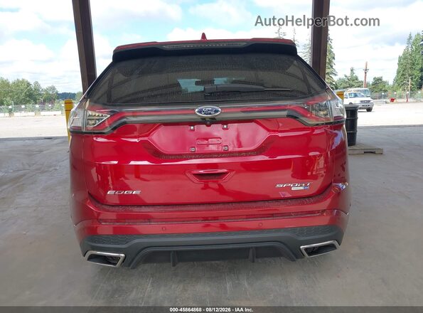 2FMPK4AP3HBB17282 2017 FORD EDGE Red 