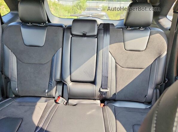 2FMPK4AP3KBC10469 2019 FORD EDGE Red Вид задніх сидінь