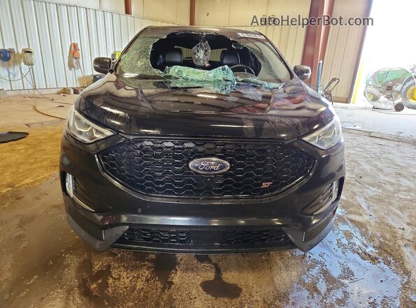 2FMPK4AP3KBC61308 2019 FORD EDGE Black Вид спереду
