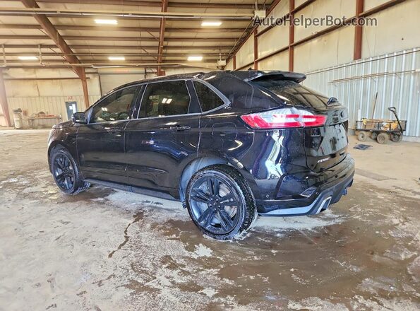2FMPK4AP3KBC61308 2019 FORD EDGE Black Задня ліва чверть
