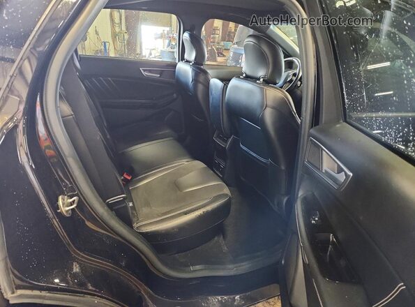 2FMPK4AP3KBC61308 2019 FORD EDGE Black Вид задньої частини салону