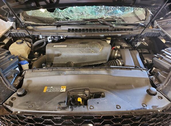 2FMPK4AP3KBC61308 2019 FORD EDGE Black Вид підкапотного простору