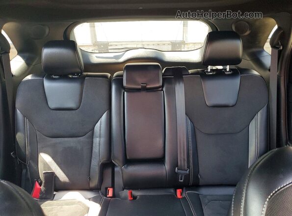 2FMPK4AP3LBB02662 2020 FORD EDGE Red Հետևի նստատեղերի տեսք