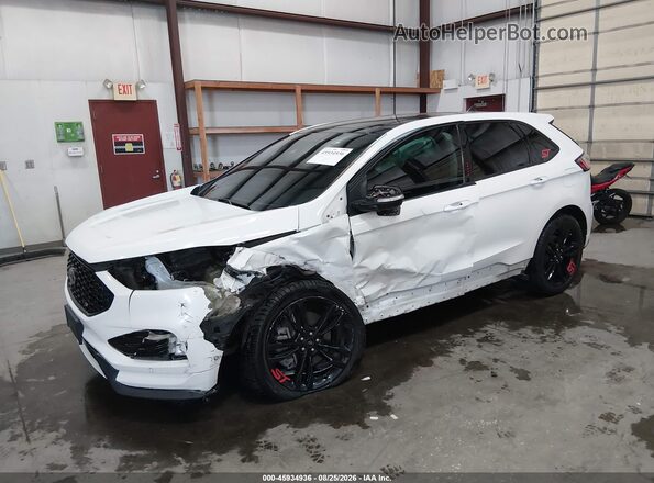 2FMPK4AP3MBA59409 2021 FORD EDGE Белый Передняя левая четверть