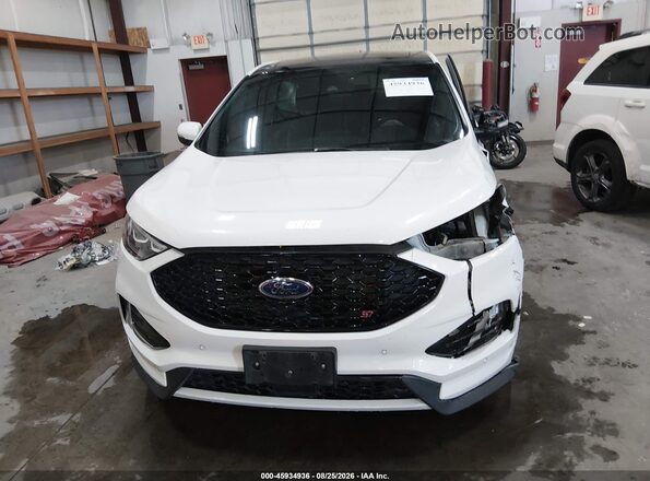 2FMPK4AP3MBA59409 2021 FORD EDGE Белый Вид щитка приборов