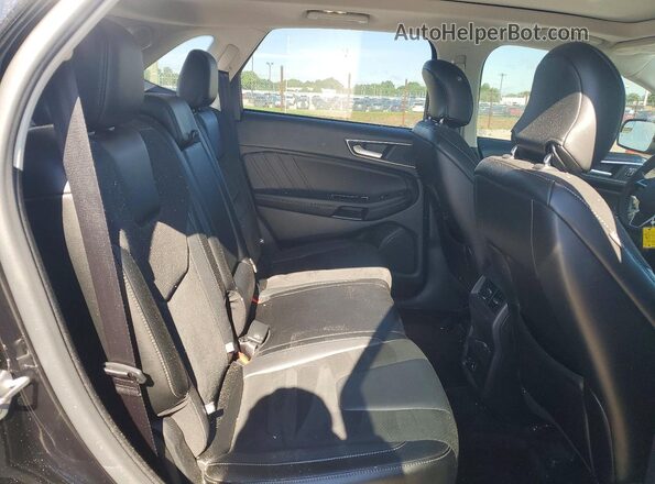 2FMPK4AP4GBB15393 2016 FORD EDGE Black უკანა სალონის ხედი