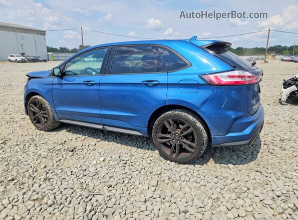 2FMPK4AP4KBB52050 2019 FORD EDGE Синий Задняя левая четверть