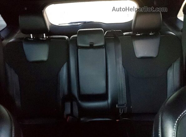 2FMPK4AP4LBA96287 2020 FORD EDGE Gray Вид задніх сидінь