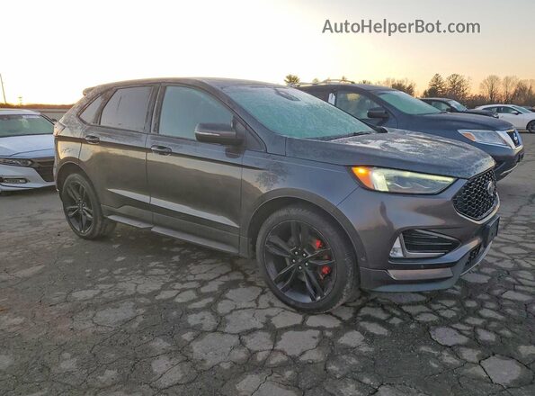 2FMPK4AP4LBA96287 2020 FORD EDGE Gray Передня права чверть