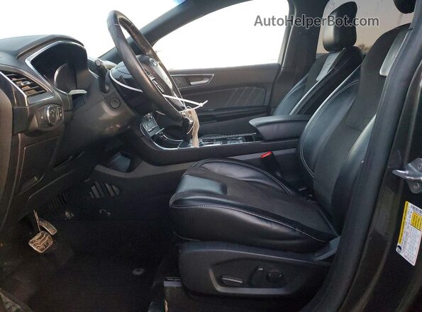 2FMPK4AP4LBA96287 2020 FORD EDGE Gray Вид салону спереду