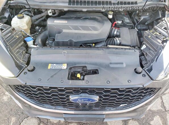 2FMPK4AP4LBA96287 2020 FORD EDGE Gray Вид підкапотного простору