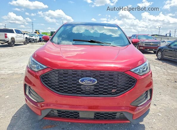 2FMPK4AP4LBB03982 2020 FORD EDGE Red წინა ხედი