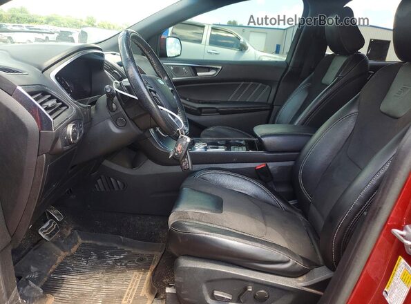 2FMPK4AP4LBB03982 2020 FORD EDGE Red წინა სალონის ხედი