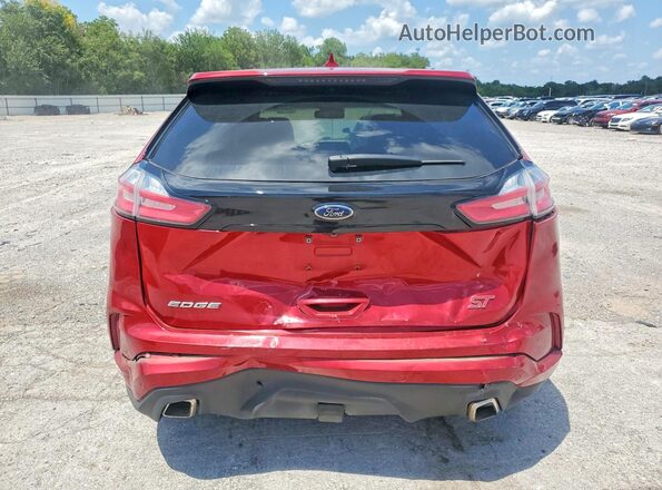 2FMPK4AP4LBB03982 2020 FORD EDGE Red უკანა ხედი