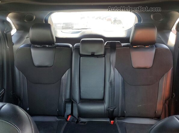 2FMPK4AP4LBB03982 2020 FORD EDGE Red უკანა სავარძლების ხედი