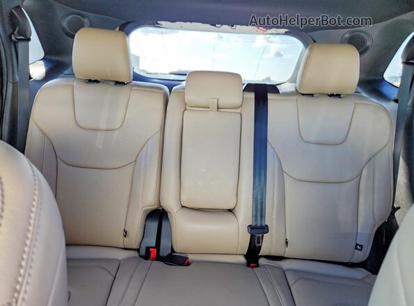 2FMPK4AP4PBA49315 2023 FORD EDGE White Հետևի նստատեղերի տեսք