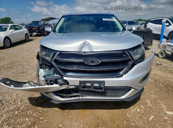 2FMPK4AP5HBB06154 2017 FORD EDGE Серебряный Вид спереди