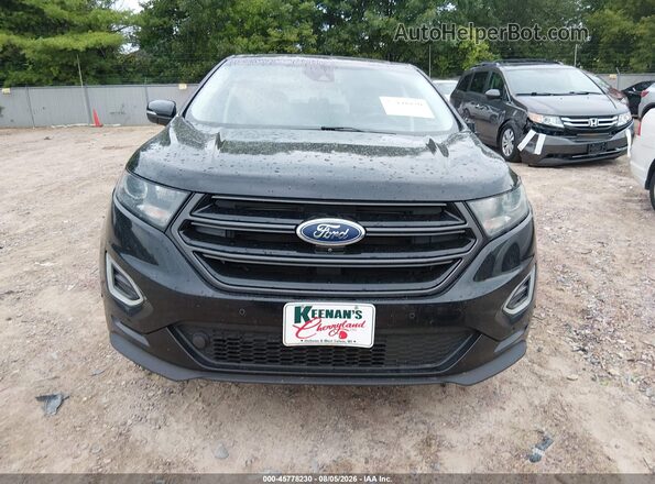 2FMPK4AP5JBB00750 2018 FORD EDGE White Вид щитка приладів
