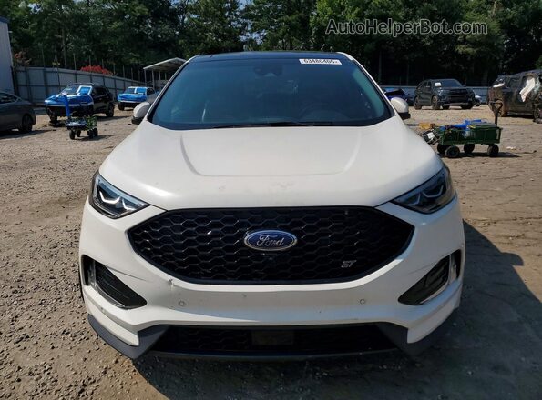 2FMPK4AP5KBB99622 2019 FORD EDGE White Вид спереду