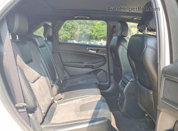 2FMPK4AP5KBB99622 2019 FORD EDGE White Вид задньої частини салону
