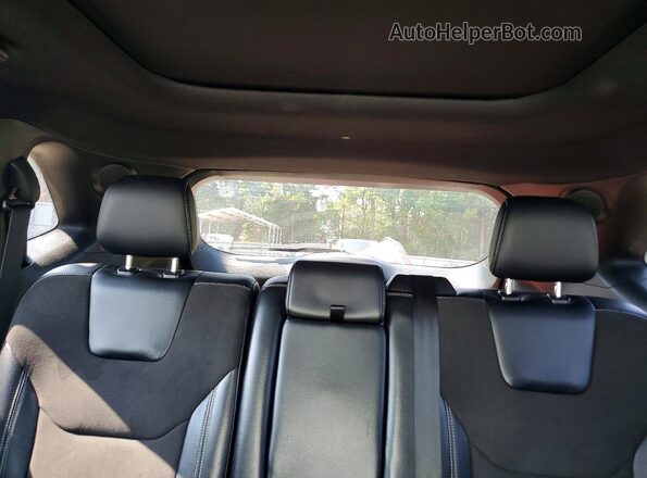 2FMPK4AP5KBB99622 2019 FORD EDGE White Вид задніх сидінь