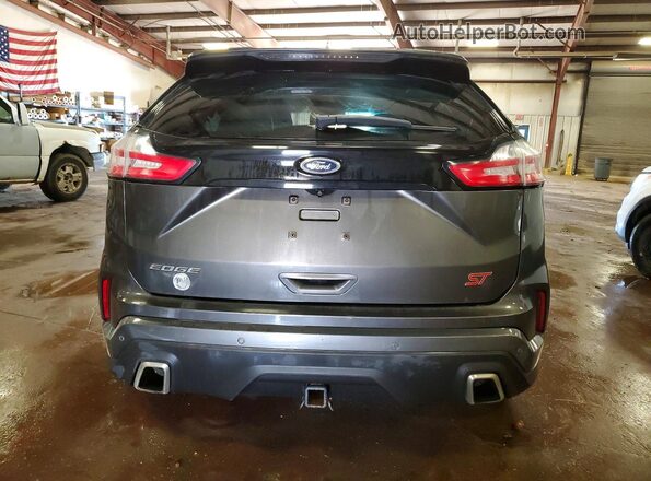 2FMPK4AP5KBC10960 2019 FORD EDGE Gray უკანა ხედი