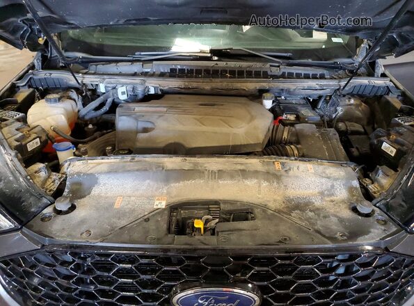 2FMPK4AP5KBC10960 2019 FORD EDGE Gray ძრავის განყოფილების ხედი