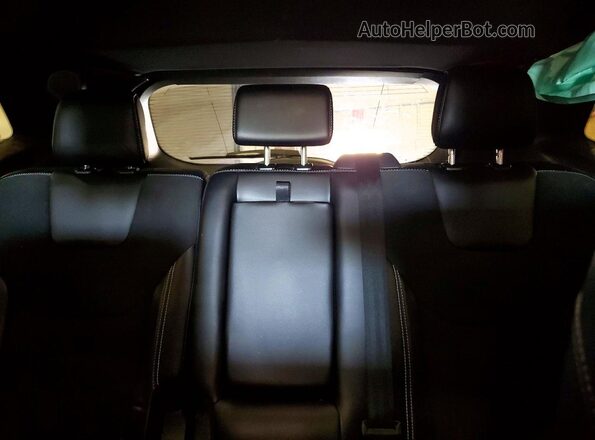 2FMPK4AP5KBC10960 2019 FORD EDGE Gray უკანა სავარძლების ხედი