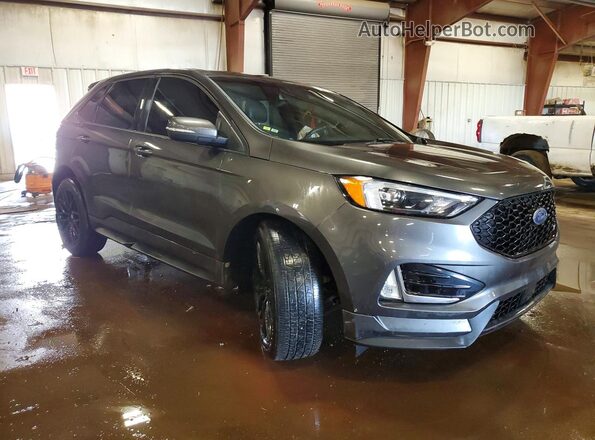 2FMPK4AP5KBC10960 2019 FORD EDGE Gray წინა მარჯვენა