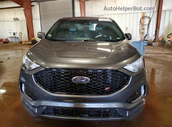 2FMPK4AP5KBC10960 2019 FORD EDGE Gray წინა ხედი