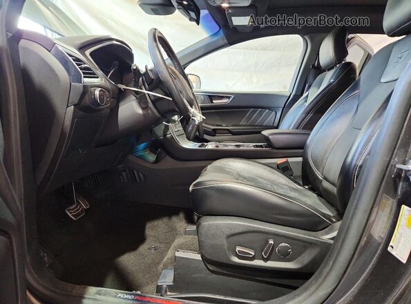 2FMPK4AP5KBC15690 2019 FORD EDGE Gray Front interior view