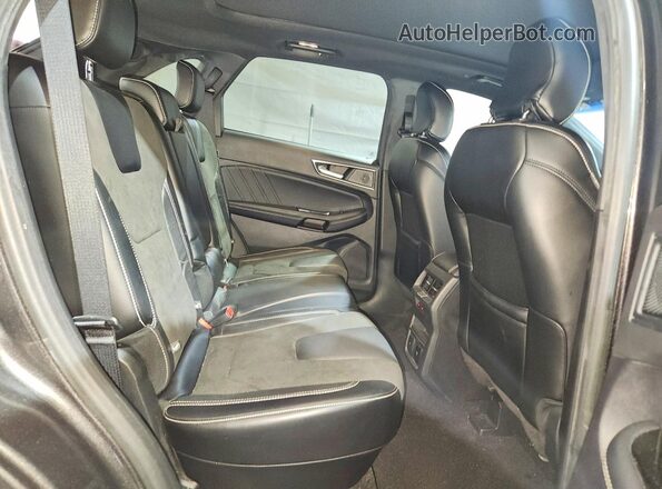 2FMPK4AP5KBC15690 2019 FORD EDGE Gray Rear interior view