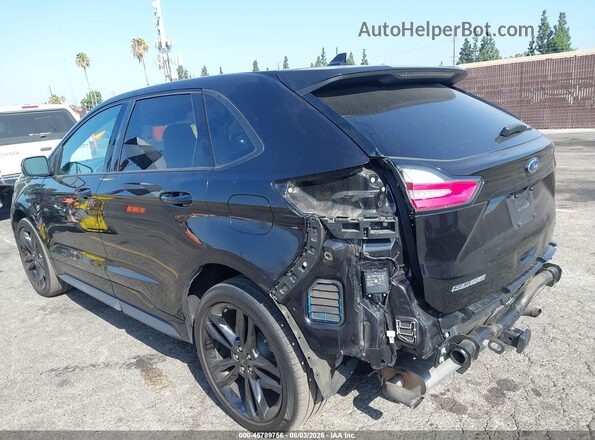 2FMPK4AP5LBA92989 2020 FORD EDGE Black Задня ліва чверть