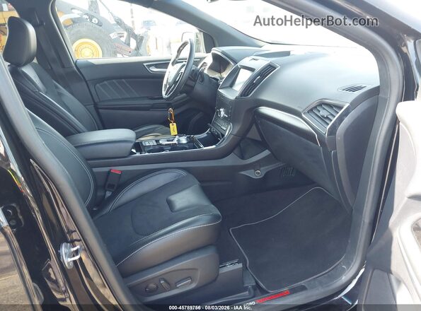 2FMPK4AP5LBA92989 2020 FORD EDGE Black Вид салону спереду