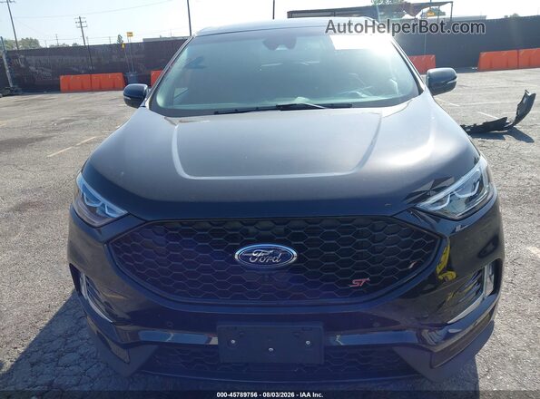 2FMPK4AP5LBA92989 2020 FORD EDGE Black Вид задньої частини салону