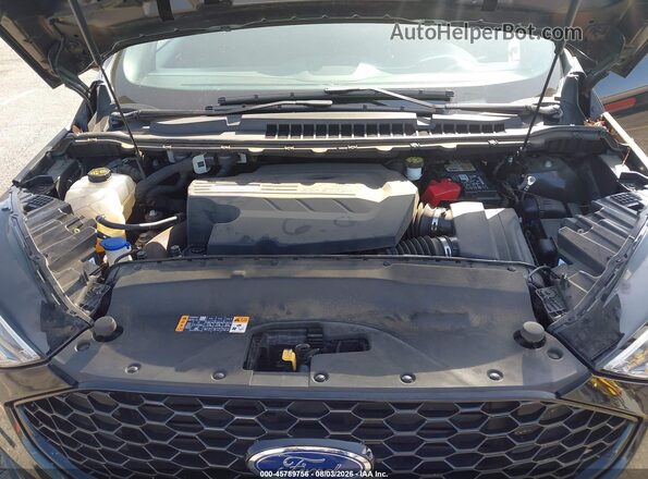 2FMPK4AP5LBA92989 2020 FORD EDGE Black Вид ззаду