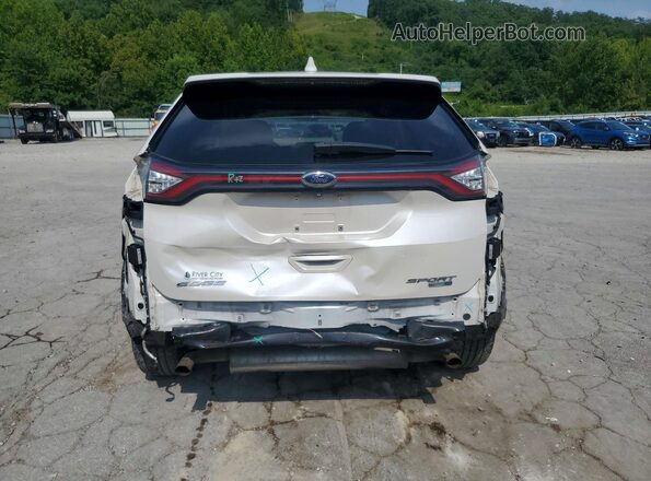 2FMPK4AP6JBB37709 2018 FORD EDGE White Vista trasera