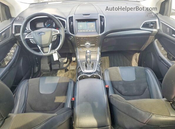 2FMPK4AP6JBB37709 2018 FORD EDGE White Vista del salpicadero