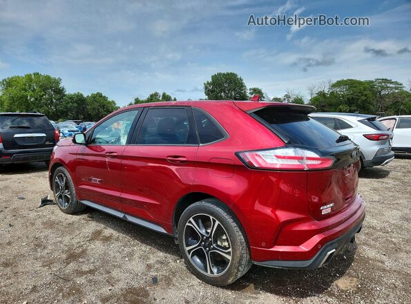 2FMPK4AP6KBC20896 2019 FORD EDGE Red Հետևի ձախ
