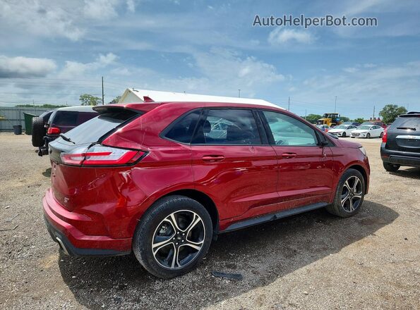 2FMPK4AP6KBC20896 2019 FORD EDGE Red Հետևի աջ