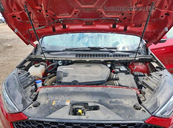 2FMPK4AP6KBC20896 2019 FORD EDGE Red Շարժիչի բաժամունքի տեսք